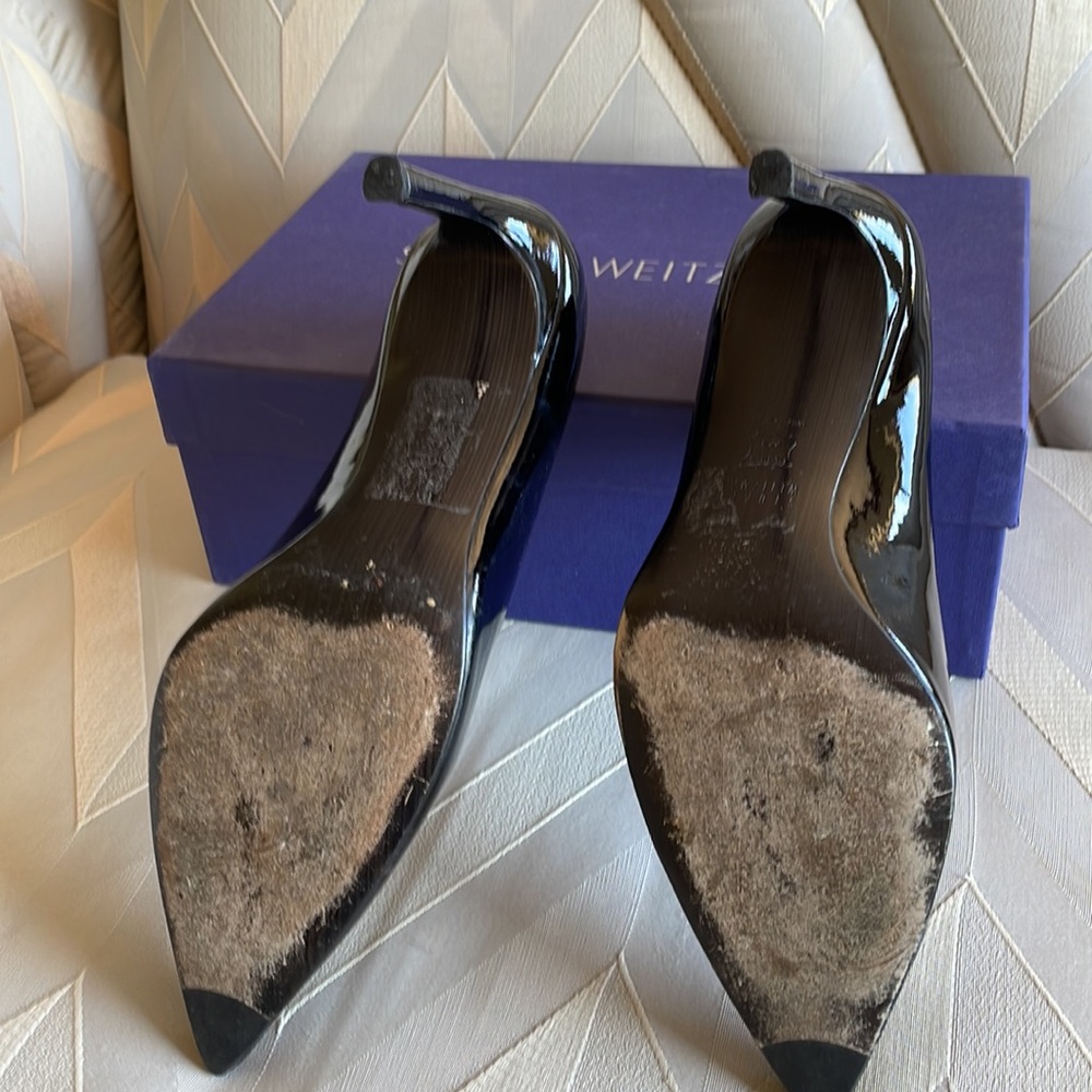Stuart weitzman Black patent leather shoes - Picture 3 of 5